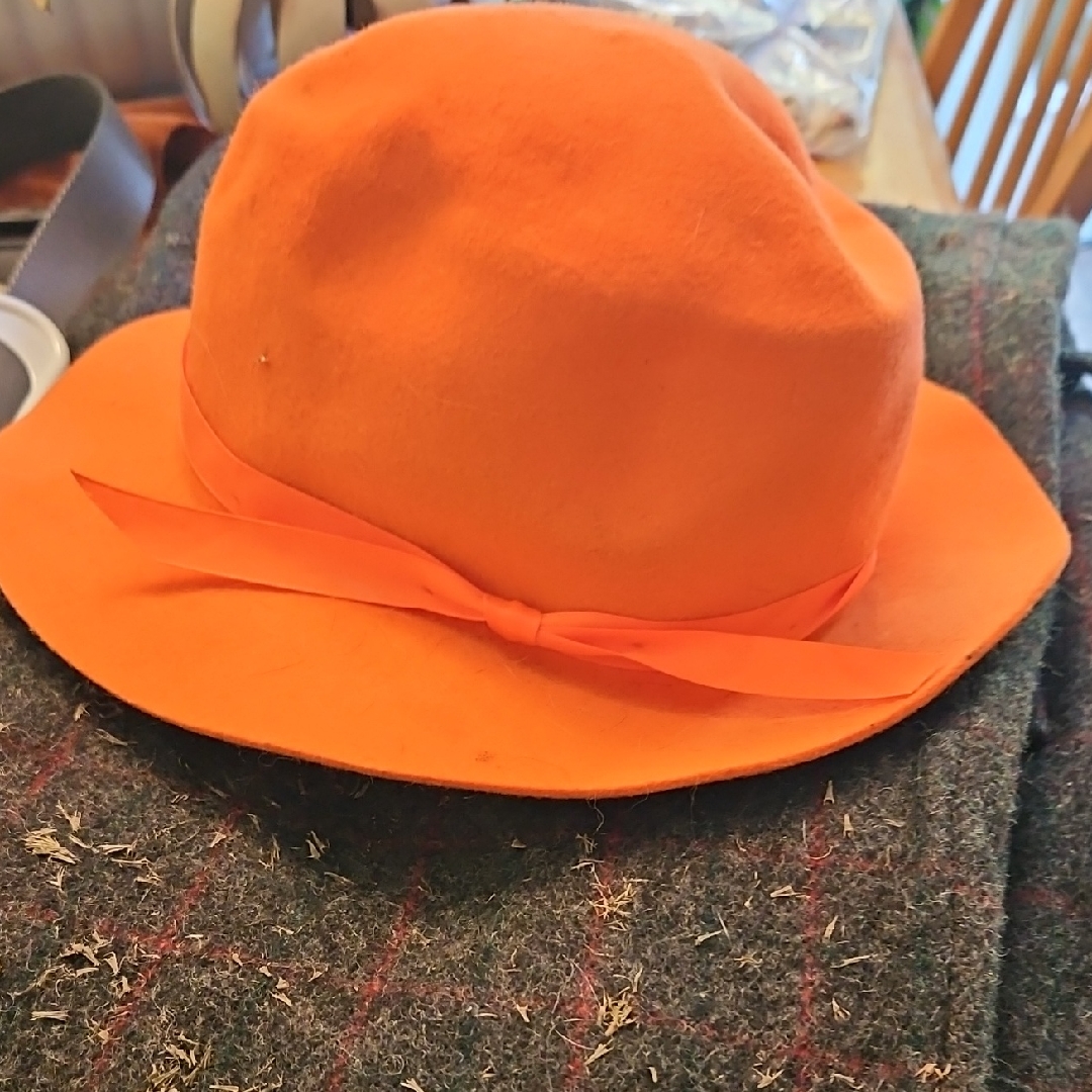 Stylish Orange Crusher Hat